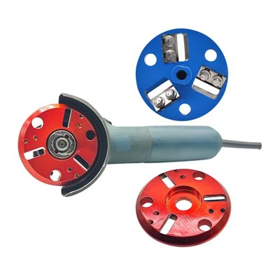 تین دانتوں کی لکڑی کا نقش و نگار ڈسک چاقو